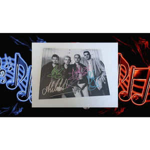 Dave Gahan Martin Gore Andrew Fletcher Alan Wilder Depeche Mode 8 x 10 photo signed with proof