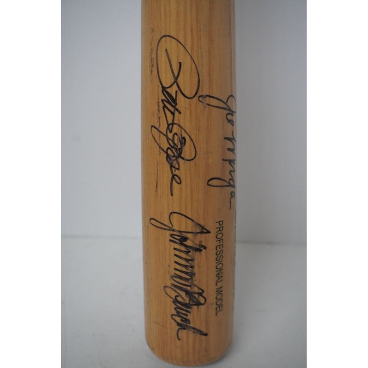 Joe Morgan, Pete Rose, Tony Perez, Johnny Bench, Cincinnati Reds bat signed $399