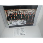 Load image into Gallery viewer, Tiger Woods, Jack Nicklaus, Phil Mickelson 11x14 Masters photo signed with proof

