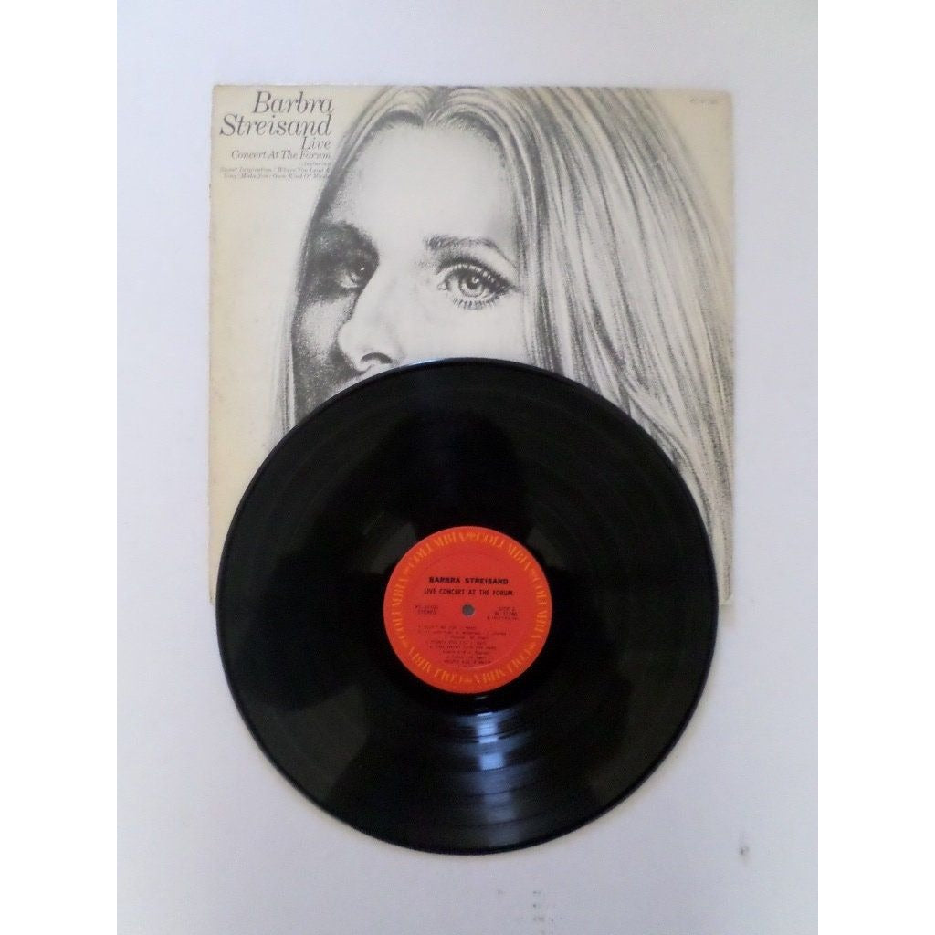 Barbra Streisand signed LP