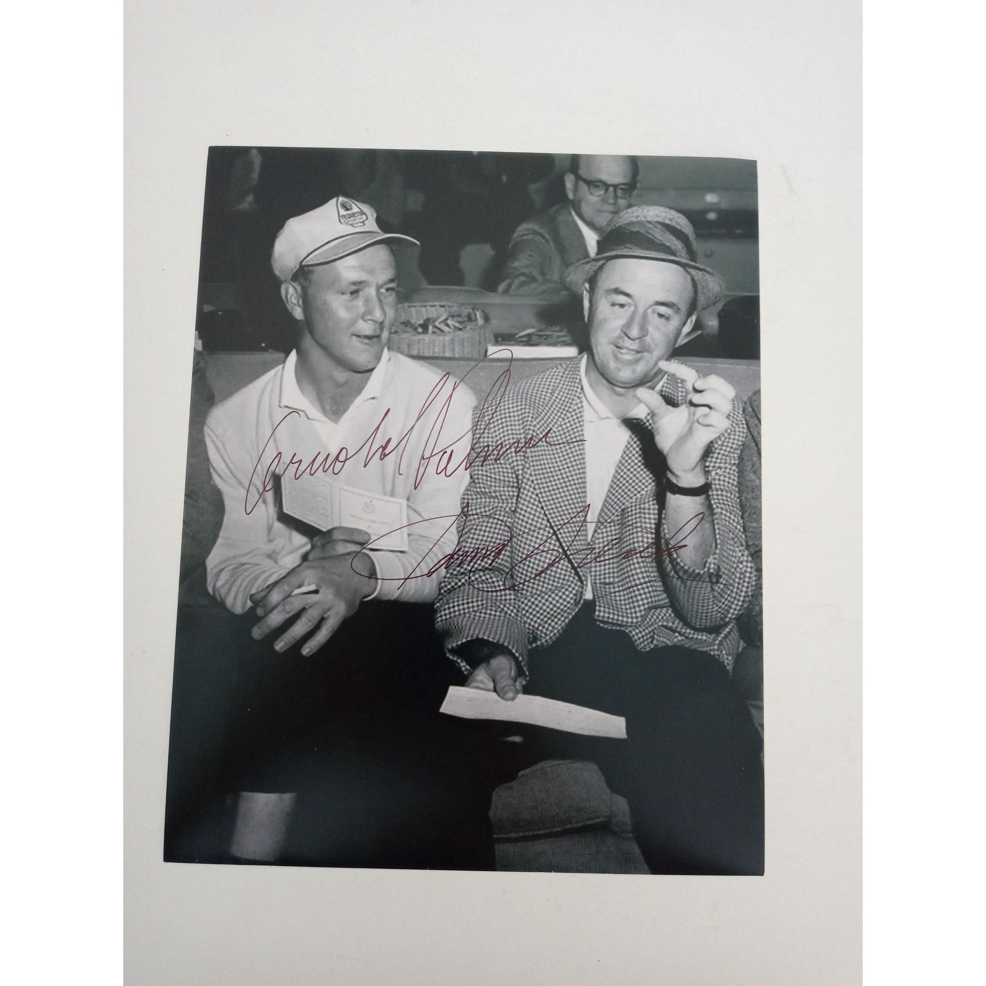 Arnold Palmer and Sam Snead 8 x 10 signed photo