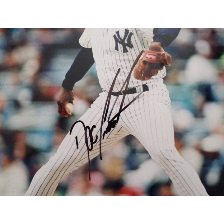 Dwight doc Gooden 8 by 10 signed photo