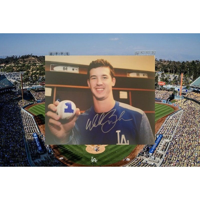 Walker Buehler Dodgers 8 x 10 signed photo