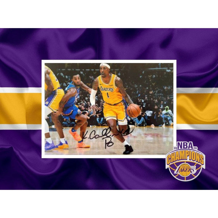 Kentavious Caldwell-Pope Los Angeles Lakers 5 x 7 photo signed - Awesome Artifacts 