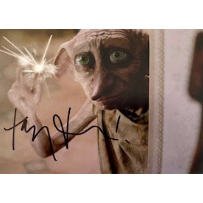 Toby Jones "Dobby" Harry Potter 5x7 photo signed - Awesome Artifacts 