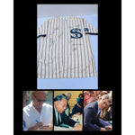 Load image into Gallery viewer, Field of Dreams James Earl Jones Kevin Costner Ray Liotta cast signed jersey
