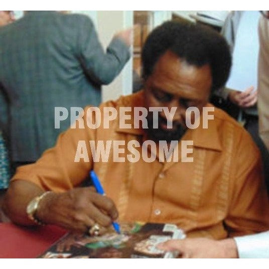 Thomas Hitman Hearns boxing Legend 5 x 7 photo signed with proof - Awesome Artifacts 