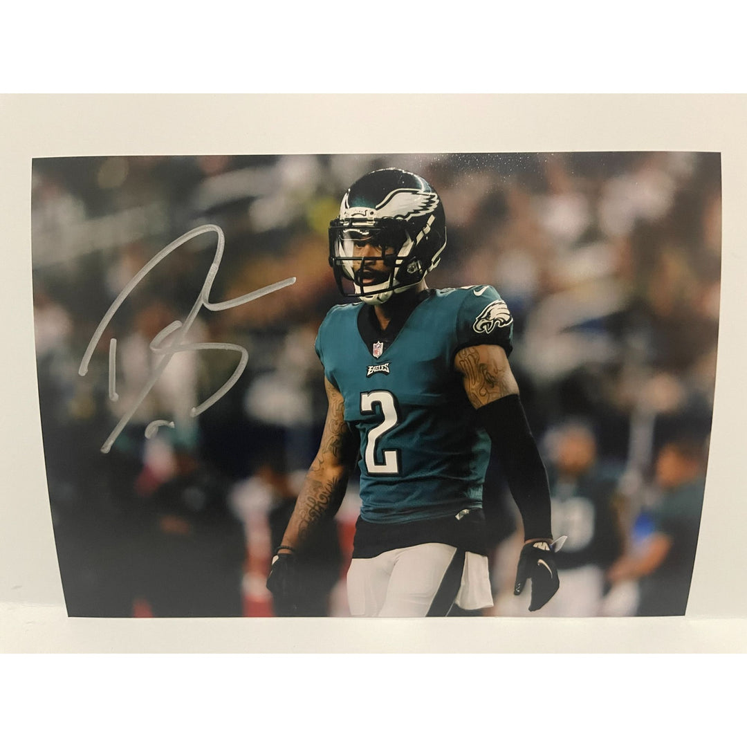 Darius Slay Philadelphia Eagles 5x7 photo signed with proof with free acrylic frame