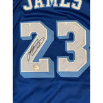 Load image into Gallery viewer, LeBron James jersey signed with proof
