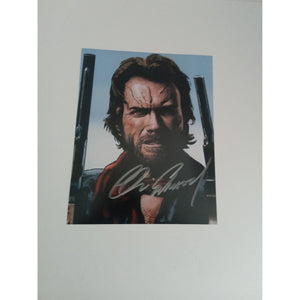 Clint Eastwood 8 x 10 signed photo with proof