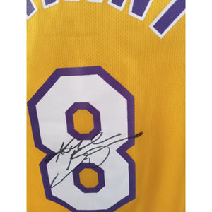 Kobe Bryant vintage #8 Los Angeles Lakers jersey signed with proof