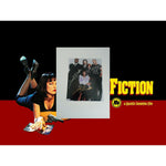 Load image into Gallery viewer, Pulp Fiction, John Travolta, Uma Thurman, Samuel L Jackson, Bruce Willis signed 8 x 10 with proof
