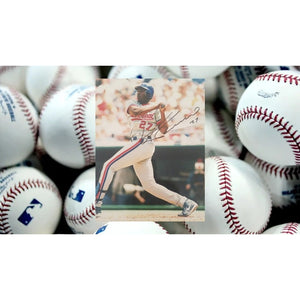 Vladimir Guerrero Baseball Hall of Famer signed 8 x10 photo