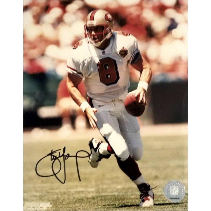 Steve Young San Francisco 49ers 8 by 10 photo signed