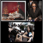 Load image into Gallery viewer, Johnny Depp and Penelope Cruz Blow signed 8 x 10 photo with proof
