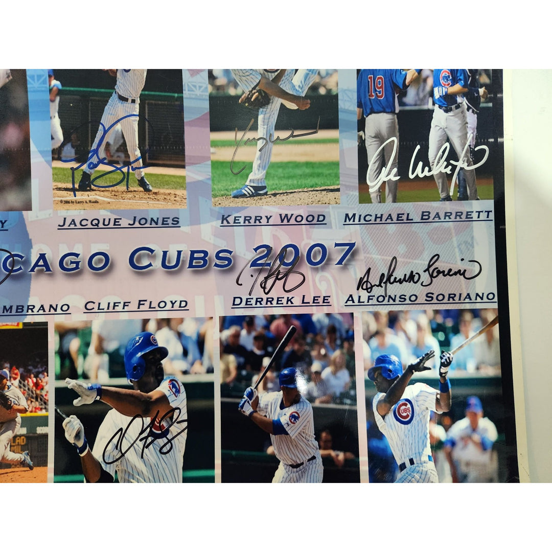 Chicago Cubs 2007 Carrie Wood Carlosfa Zambrano Aramis Ramirez