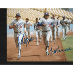 Load image into Gallery viewer, Mike Scioscia, Fernando Valenzuela 8 by 10 signed photo
