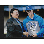 Load image into Gallery viewer, Clayton Kershaw and Fernando Valenzuela 8 by 10 signed photo
