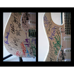 Load image into Gallery viewer, 33 Legends of Rock and Roll  Eric Clapton, Paul McCartney, Brian Wilson signed guitar with proof
