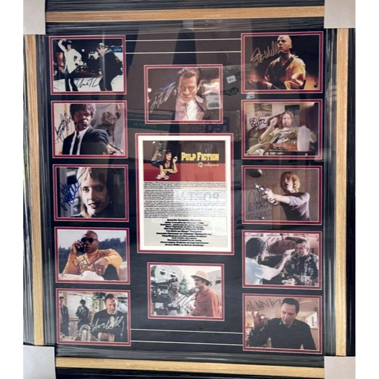Harvey Keitel "Winston Wolf" Pulp Fiction 5 x 7 photo signed