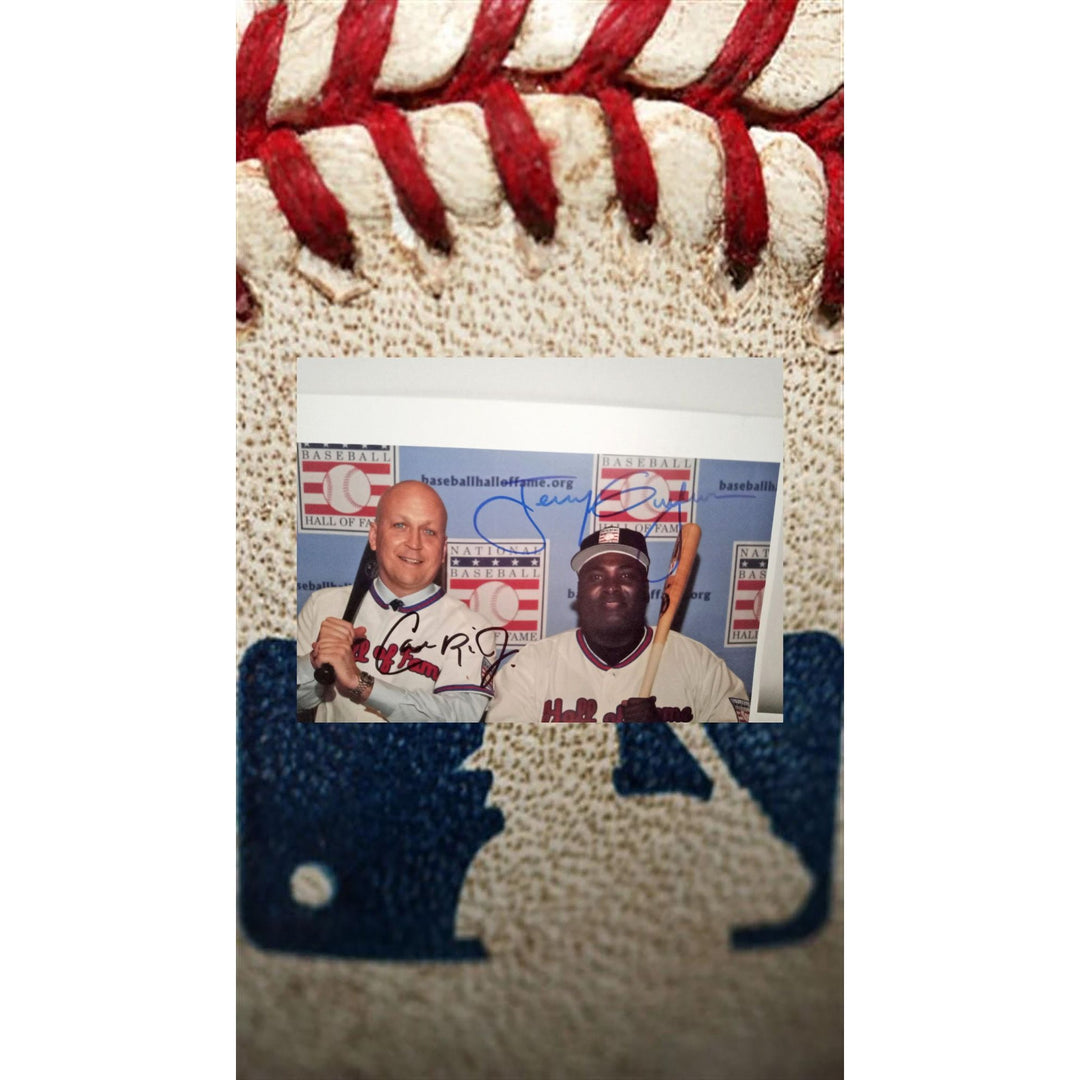 Cal Ripken Jr. And Tony Gywnn 8 by 10 signed photo with proof