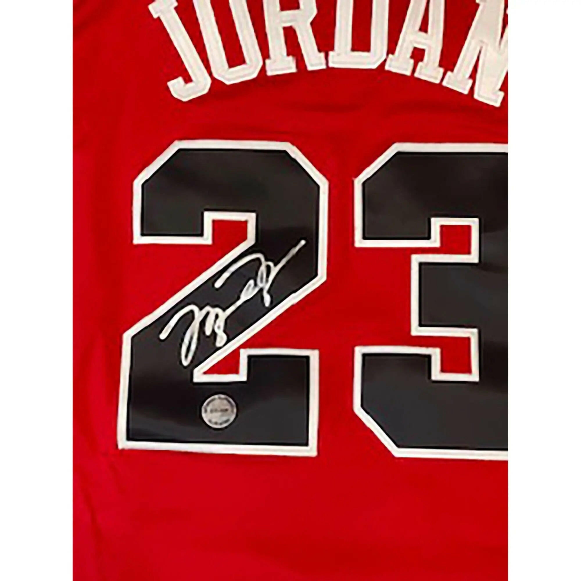 Michael Jordan signed jersey with proof