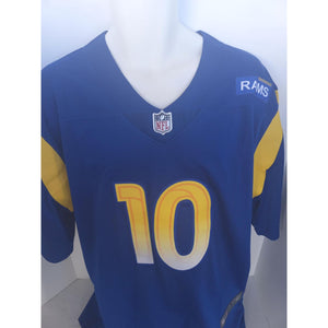 Cooper Kupp Los Angeles Rams game model size large jersey signed with proof