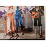 Load image into Gallery viewer, ABBA Anni-Frid Lyngstad Benny Anderson Bjorn Ulvaeus Agnetha Fältskog Zenni 8x10 photograph signed with proof
