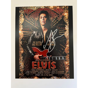 Austin Butler Elvis 8x10 photo signed