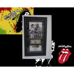 Load image into Gallery viewer, Bob Marley and Mick Jagger signed &amp; framed with proof
