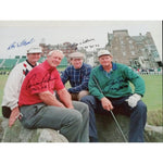 Load image into Gallery viewer, Arnold Palmer, Tom Watson, Jack Nicklaus and Raymond Floyd 16 x 20 with proof
