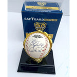 Load image into Gallery viewer, Roy Holiday Cliff Lee Cole Hamels 2011 MLB All-Star ball signed with free case
