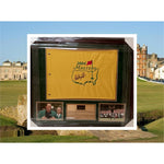 Load image into Gallery viewer, Phil Mickelson 2004 Masters Flag signed with proof
