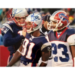 Load image into Gallery viewer, Tom Brady and Bethel Johnson 8x10 photo signed
