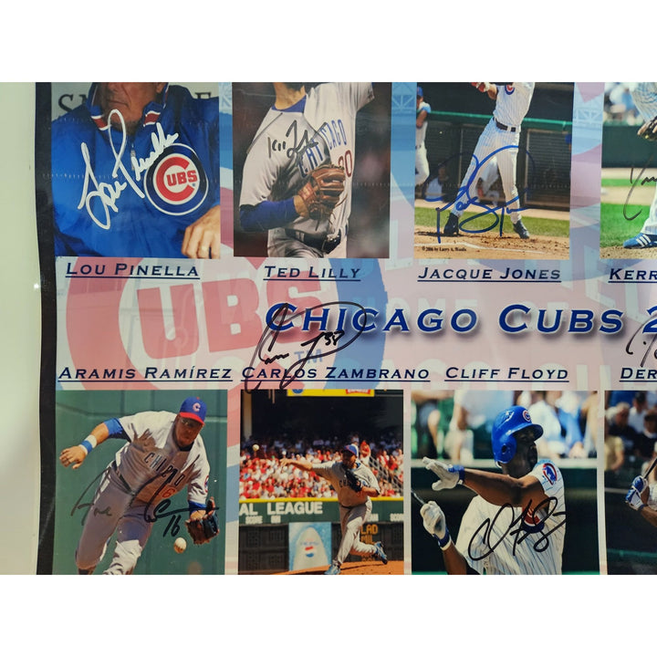 Chicago Cubs 2007 Carrie Wood Carlosfa Zambrano Aramis Ramirez