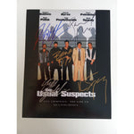 Load image into Gallery viewer, Usual Suspects Stephen Baldwin, Kevin Spacey, Gabrielle Brand, Kevin Pollak 8 x 10 signed photo signed with proof
