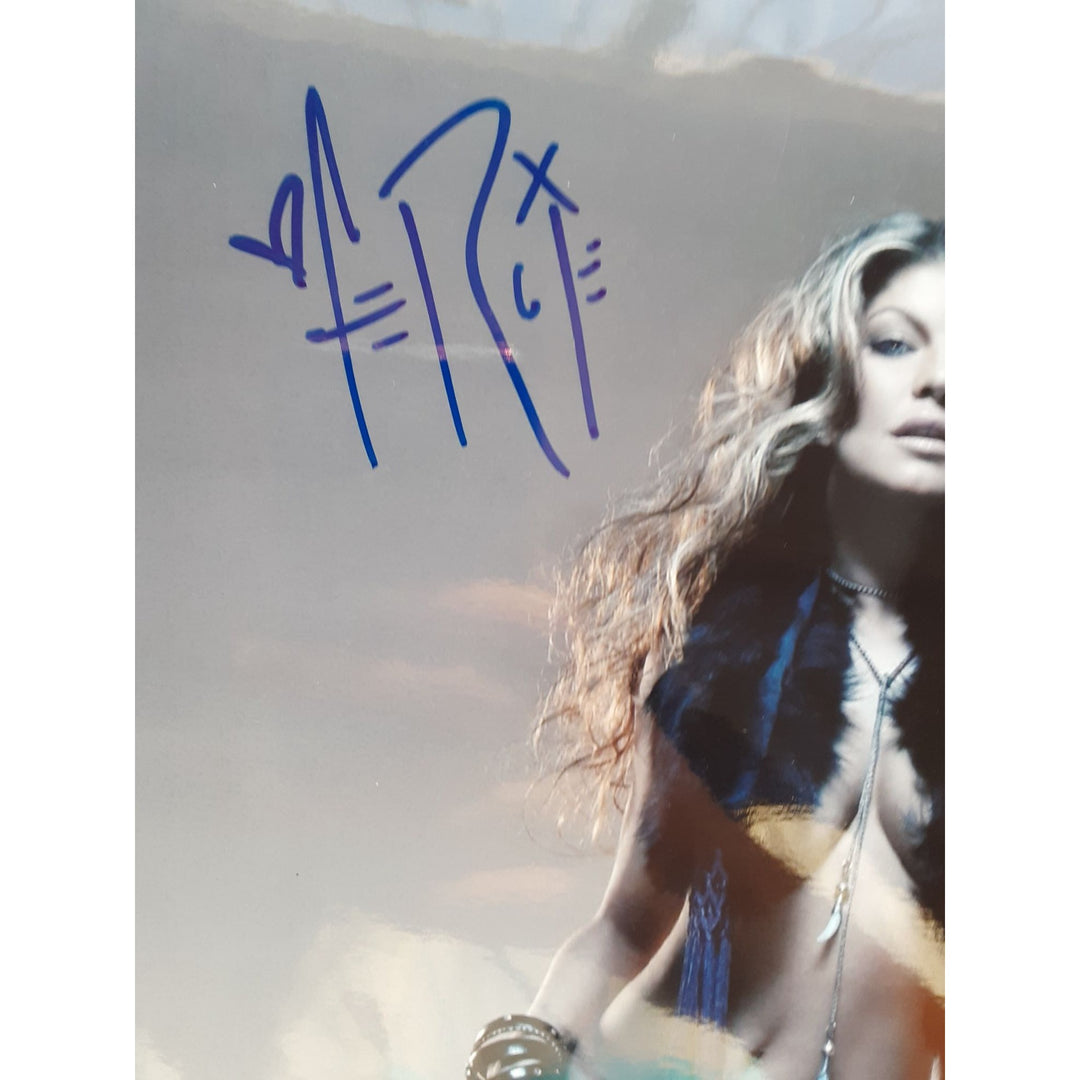 Fergie Black Eyed Peas 8 x 10 sign photo