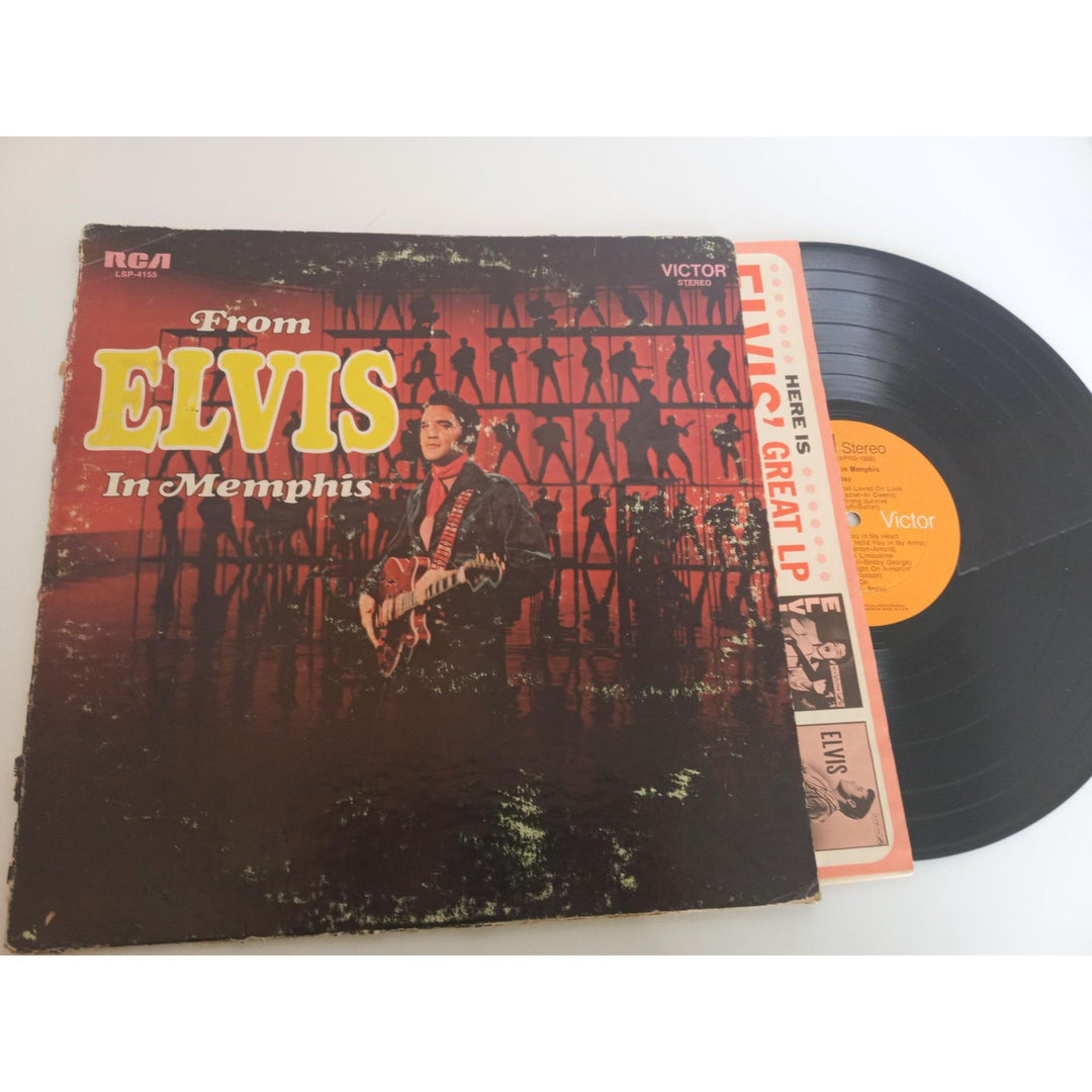 Elvis Presley from Memphis original 1969 LP signed