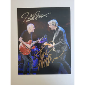 Steve Miller and Peter Frampton 8x10 photo signed with proof