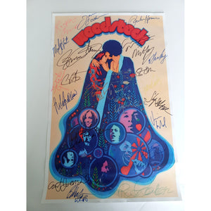 Woodstock 11 x 16 poster signed with proof
