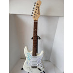 Load image into Gallery viewer, Perry Farrell Dave Navarro Jane&#39;s Addiction signed guitar with proof
