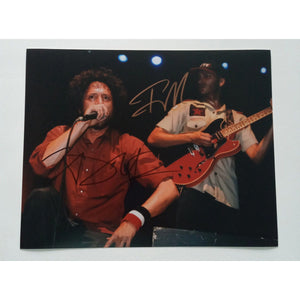 Tom Morello and Zack Dela Rocha 8 x 10 signed photo with proof