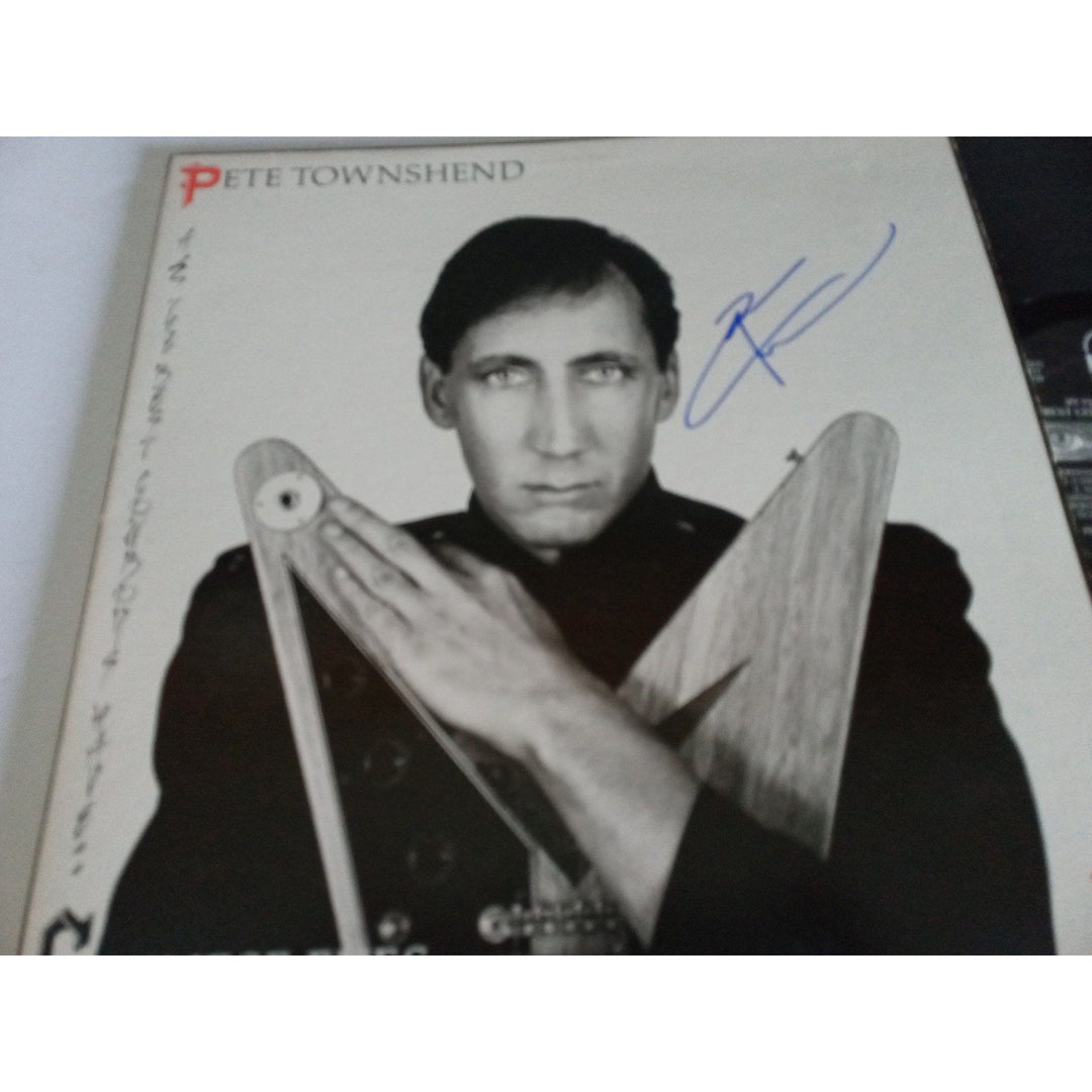 Pete Townshend Chinese eyes LP signed with proof - Awesome Artifacts 