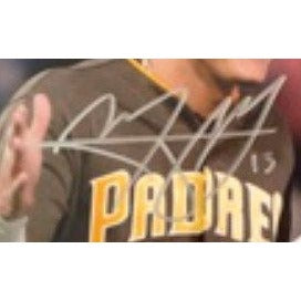 Eric Hosmer and Manny Machado San Diego Padres 8x10 photo signed with proof