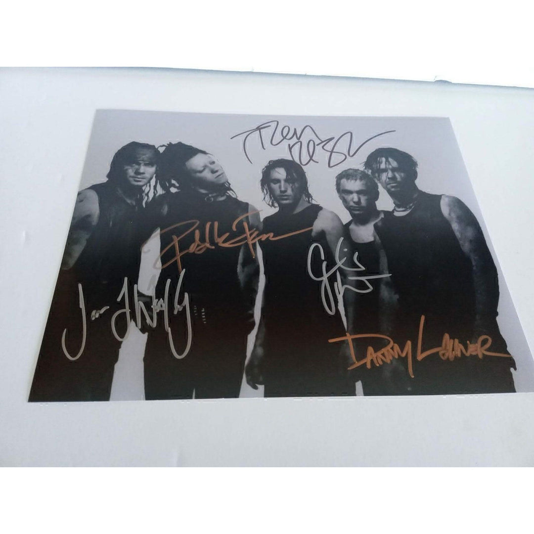 Trent Reznor and Nine Inch Nails 8 by 10 signed photo with proof - Awesome Artifacts 