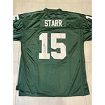 Load image into Gallery viewer, Bart Starr jersey signed with proof
