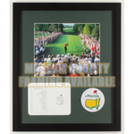 Load image into Gallery viewer, Tiger Woods Masters golf scorecard signed with proof
