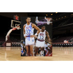 Load image into Gallery viewer, Kareem Abdul-Jabbar and Earvin Magic Johnson 8 by 10 signed photo
