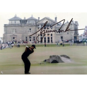 Tiger Woods 5x7 photograph signed with proof