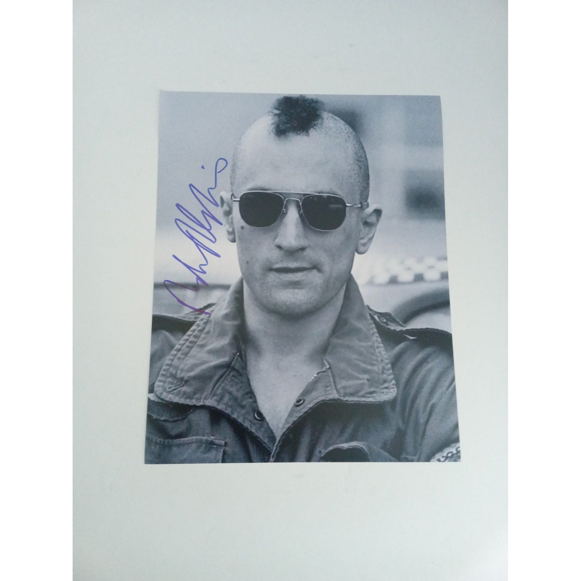 Robert De Niro Taxi Driver signed photo with proof